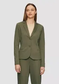Пиджак из твила из трикотажа Interlock s.Oliver