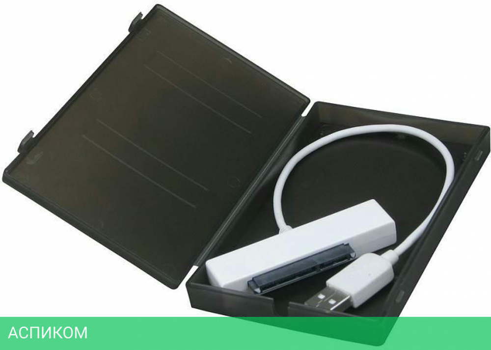 Бокс для накопителя AgeStar SUBCP1 Black