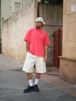 Шорты льняные | white