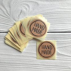 Наклейки "Hand Made"