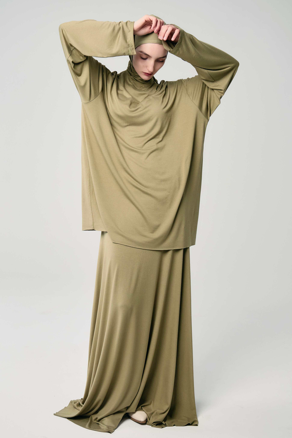 Лонгслив база хаки