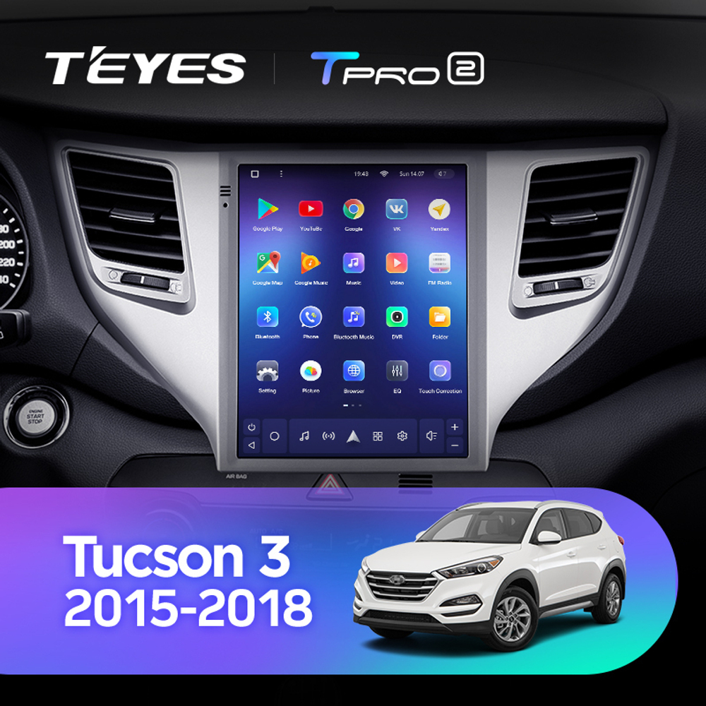 Teyes TPRO 2 9.7" для Hyundai Tucson 3 2015-2018