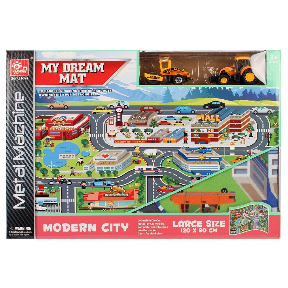 Игровой набор с транспортом, коробка SQ80233-1