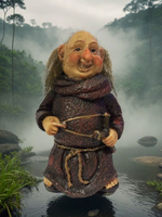 Статуэтка норвежский тролль-монах