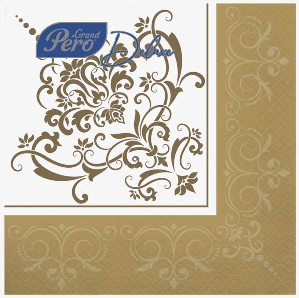 Салфетки GRAND PERO DELUXE "Опера" 33*33 3слоя 20листов 2272
