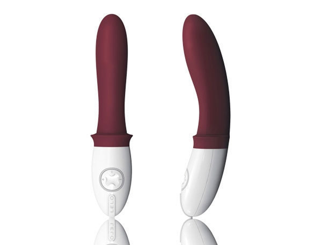 Бордовый мужской вибратор Billy Bordeaux (LELO)
