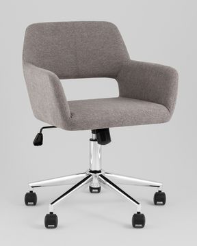 Стул офисный ROSS рогожка темно-серый