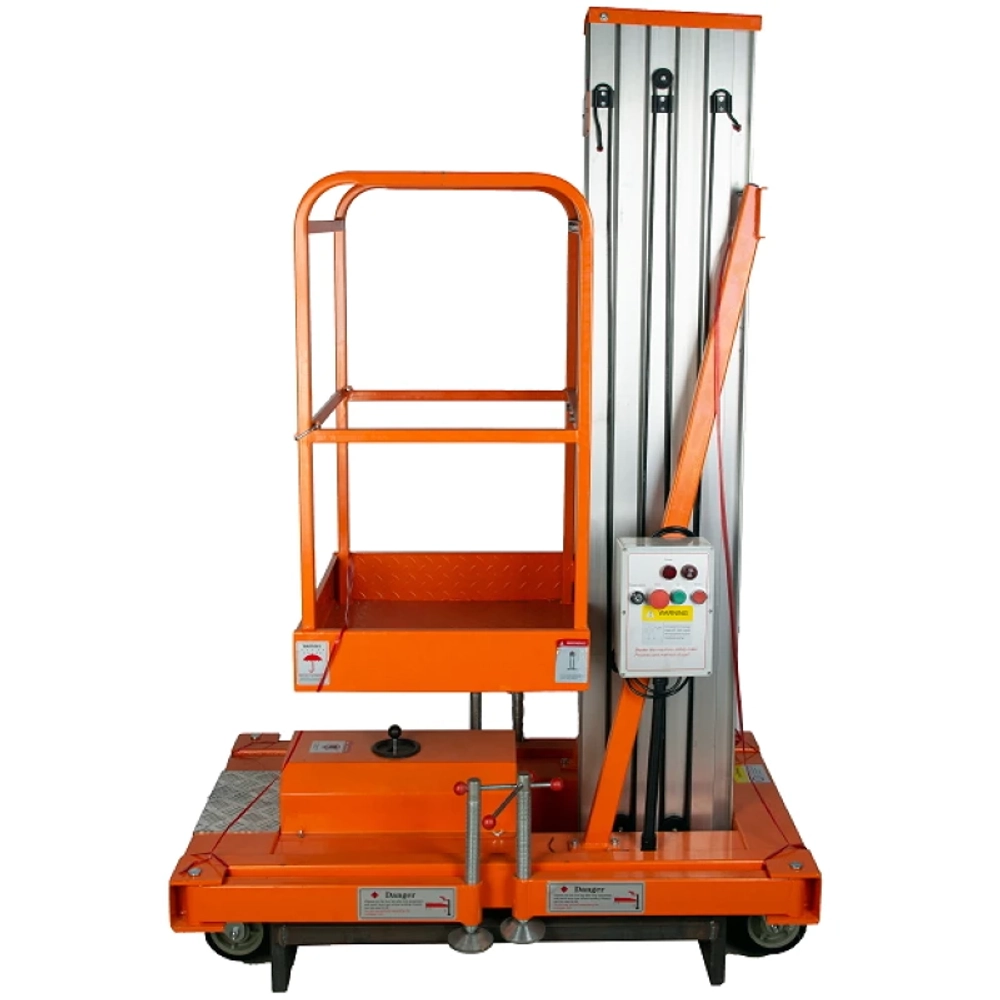 TOR GTWY6-100 AC (G) подъёмник мачтовый сетевой 125 кг 6/8 м 220В 1-мачт. 1015913