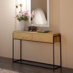 Туалетный столик 2 ящика из дикого дуба