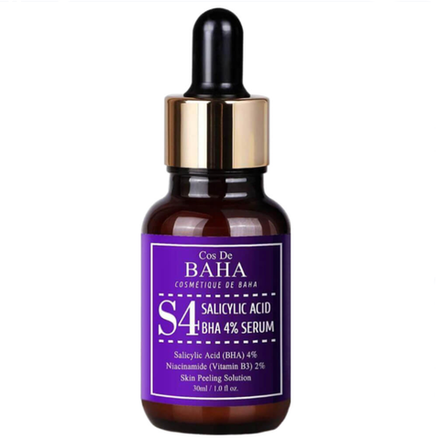 Кислотная сыворотка для проблемной кожи Cos De BAHA BHA Salicylic Acid 4% Exfoliant Serum
