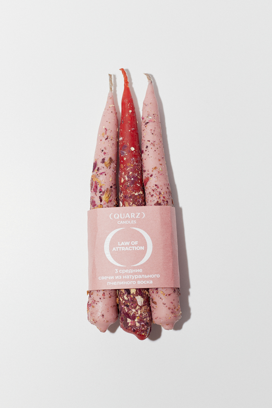 Набор свечей среднего размера LAW OF ATTRACTION
