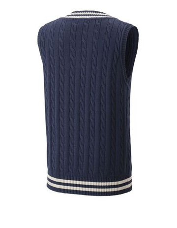 Мужская теннисная жилетка Yonex Vest Practice Sweater - небесный