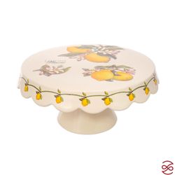 Блюдо для торта на ножке NUOVA CER Лимон27см