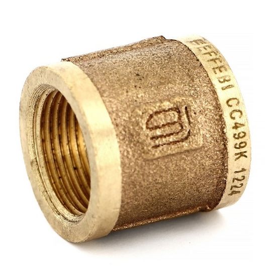 Муфта Effebi 1/2" ВР с внутренней резьбой бронзовая (B3270A0404)