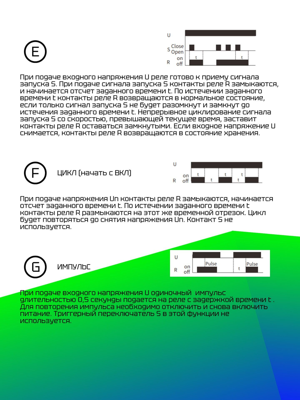 Реле времени многофкнциональное