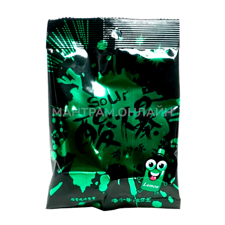 Конфеты кислые Xiongdanjia Sour вкус лимон 22 г
