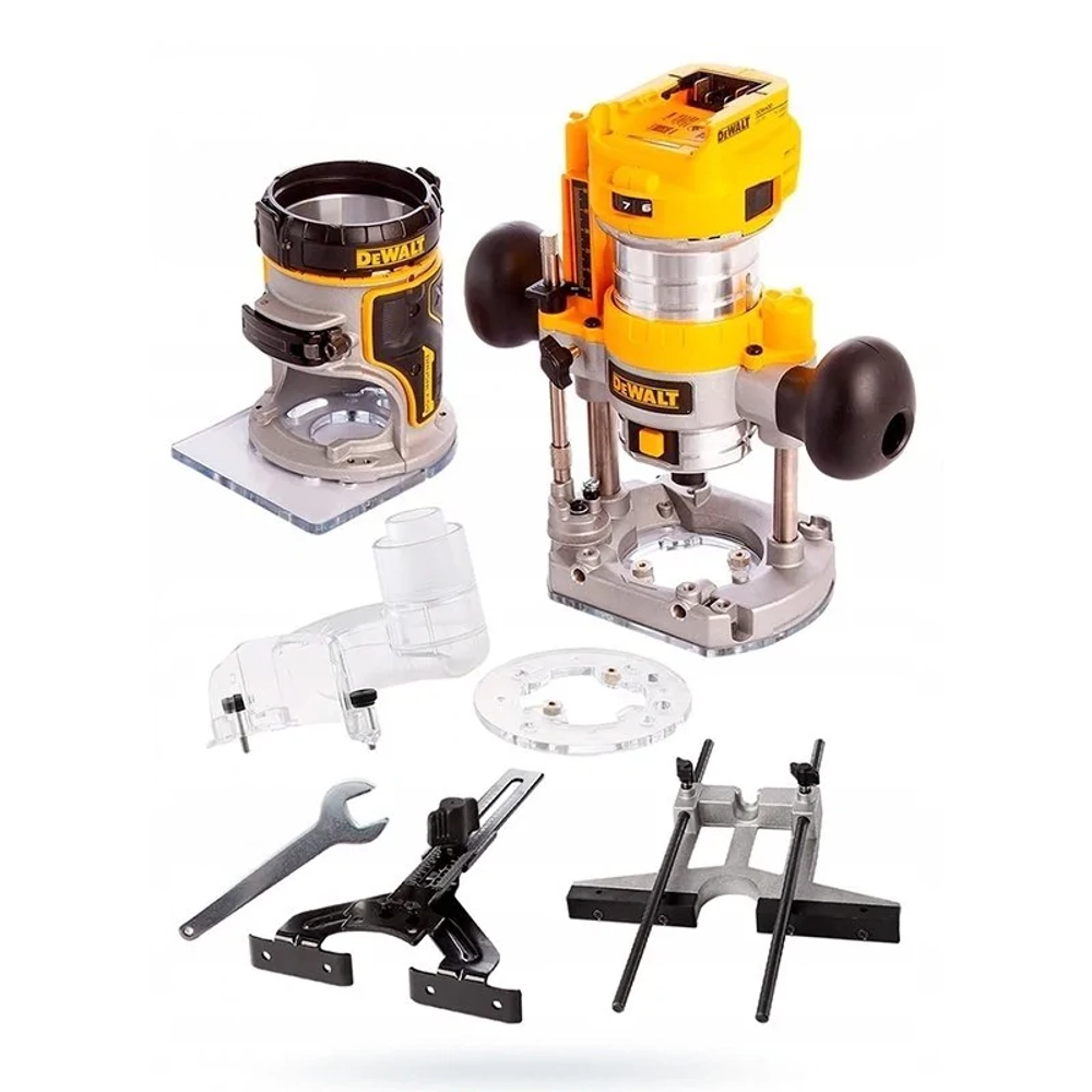 Аккумуляторный комбинированный фрезер DEWALT DCW604N, DCW604N-XJ