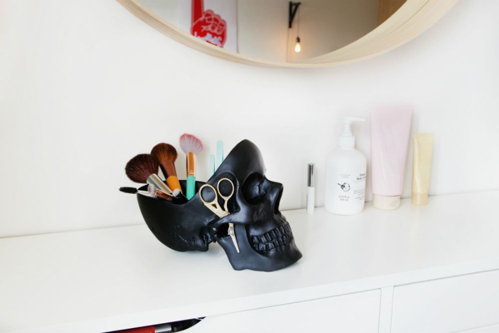 Органайзер для мелочей Skull, черный