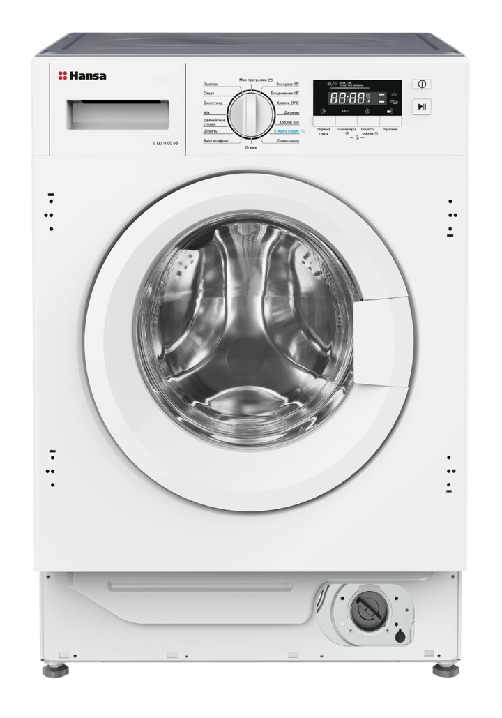 Встраиваемая стиральная машина Hansa WHE14018BI