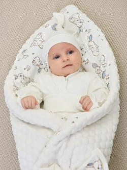 Конверт на выписку новорожденного осень без костюма