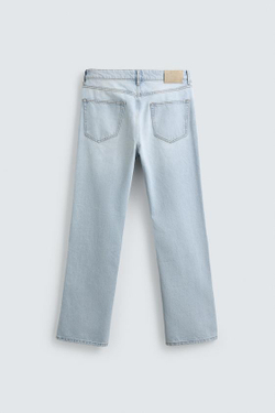 ZARA ДЖИНСЫ FLARE FIT, ГОЛУБОЙ
