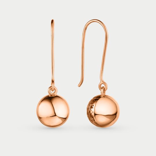 Серьги золотые