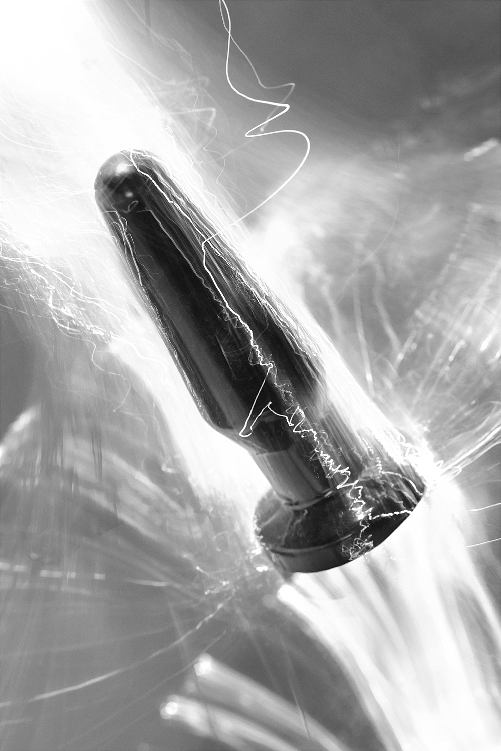 Анальная втулка TOYFA POPO Pleasure Gemini β, TPE, черная, 12,4 см