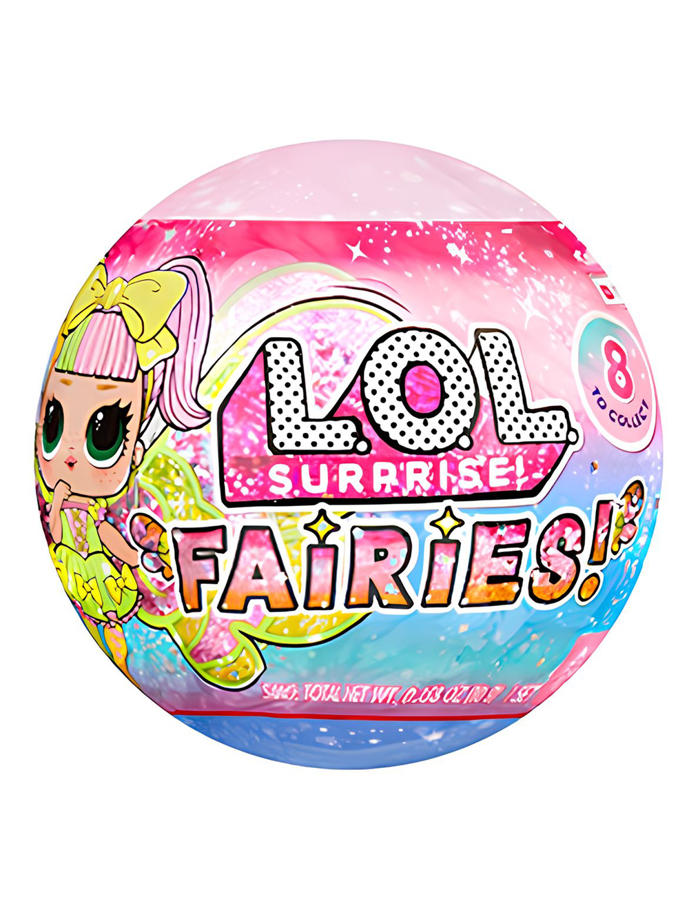 Игрушка в шаре ЛОЛ Сюрприз Фейри Тотс 523918EUC | L.O.L. Surprise Fairy Tots | кукла-сюрприз MGA Entertainment | 4+