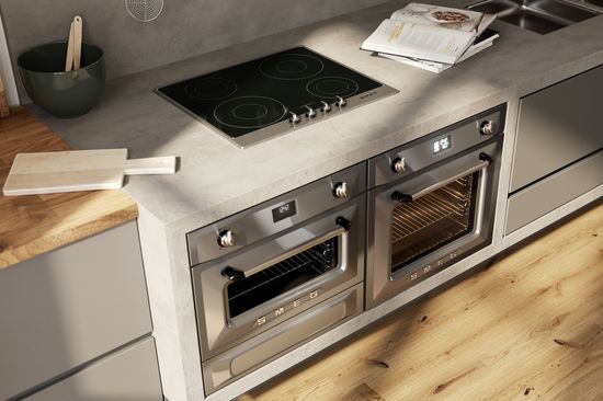 Электрический духовой шкаф Smeg SF4920MCX