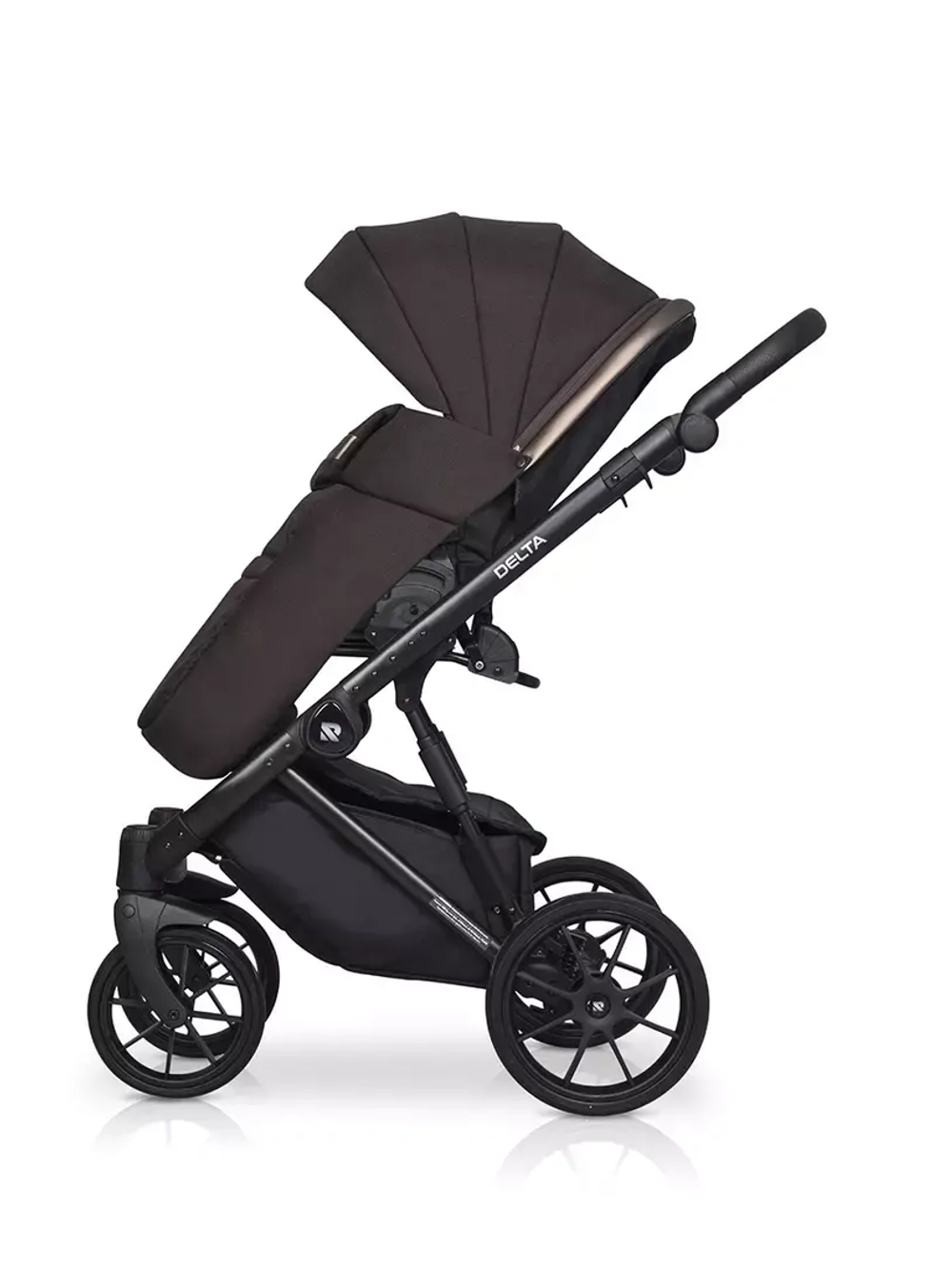 Коляска DELTA (3 в 1) (RIKO BASIC) 04 Chocolate (темно-коричневый)