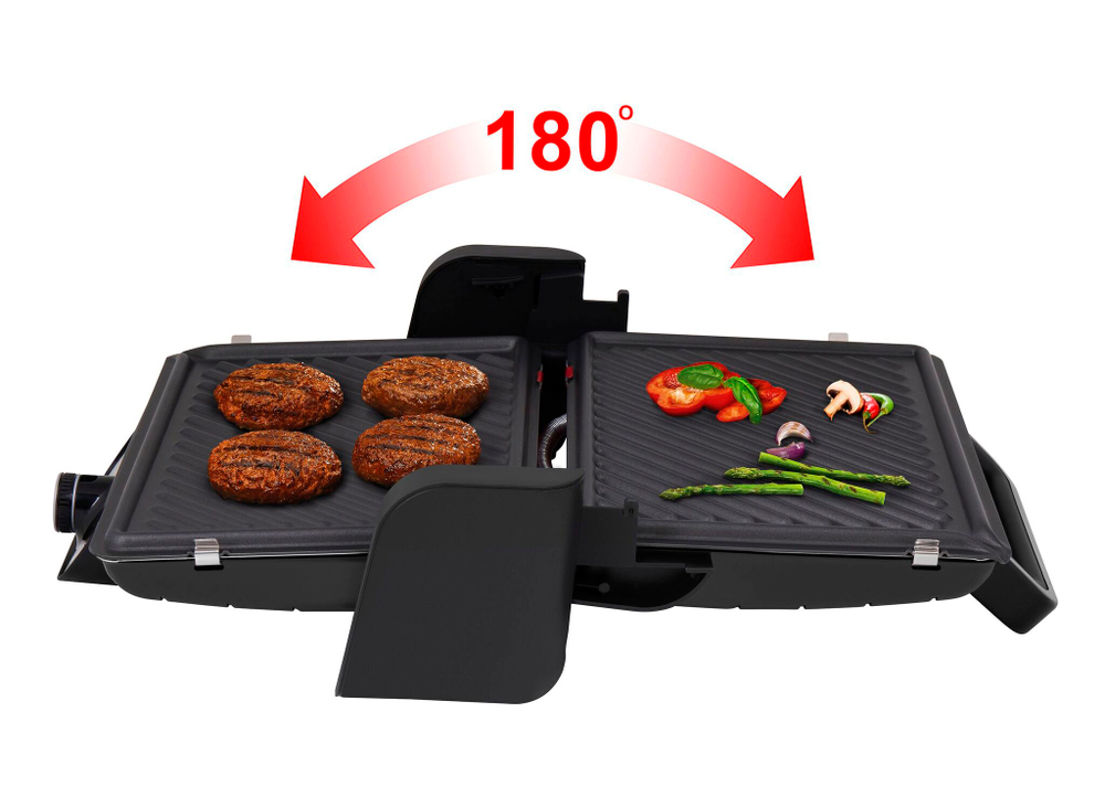 Гриль электрический MAUNFELD MGE2000BK фото 7