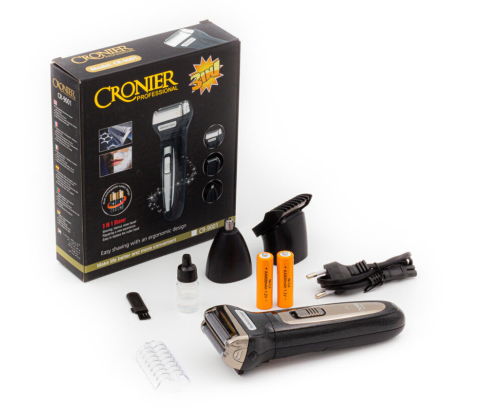 Машинка для Стрижки CRONIER CR-9001/3in1