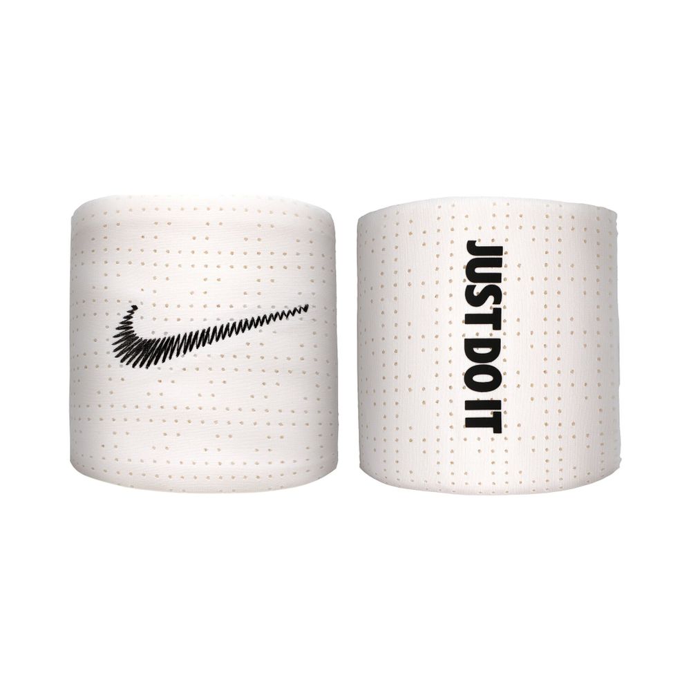 Nike Terry Wristband 2 Pack - White, Black