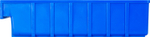 Ящик сплошной 400×185×100 мм, объем 7.4 л., арт.: 6003, синий, код: 10460