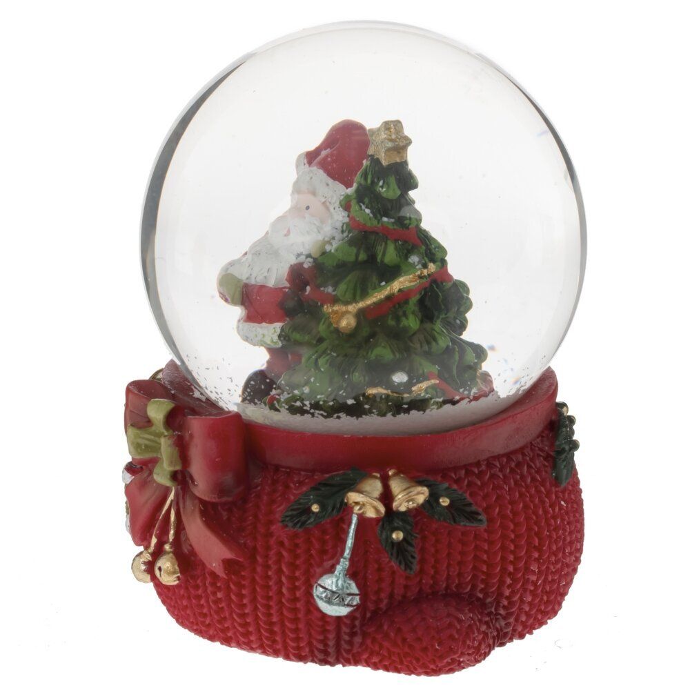 GAEM Фигурка декор в стекл шаре "Дед Мороз", D 6 см, L7 W7 H8 см