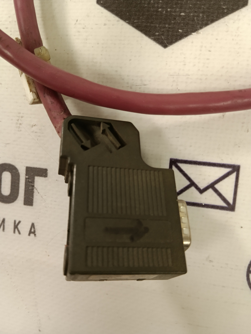 Siemens 6ES7972-0BA41-0XA0 с кабелем б/у