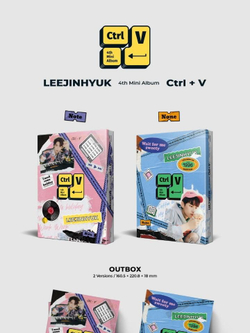 Альбом LEE JIN HYUK - CTRL+V 4th Mini Album RANDOM Version