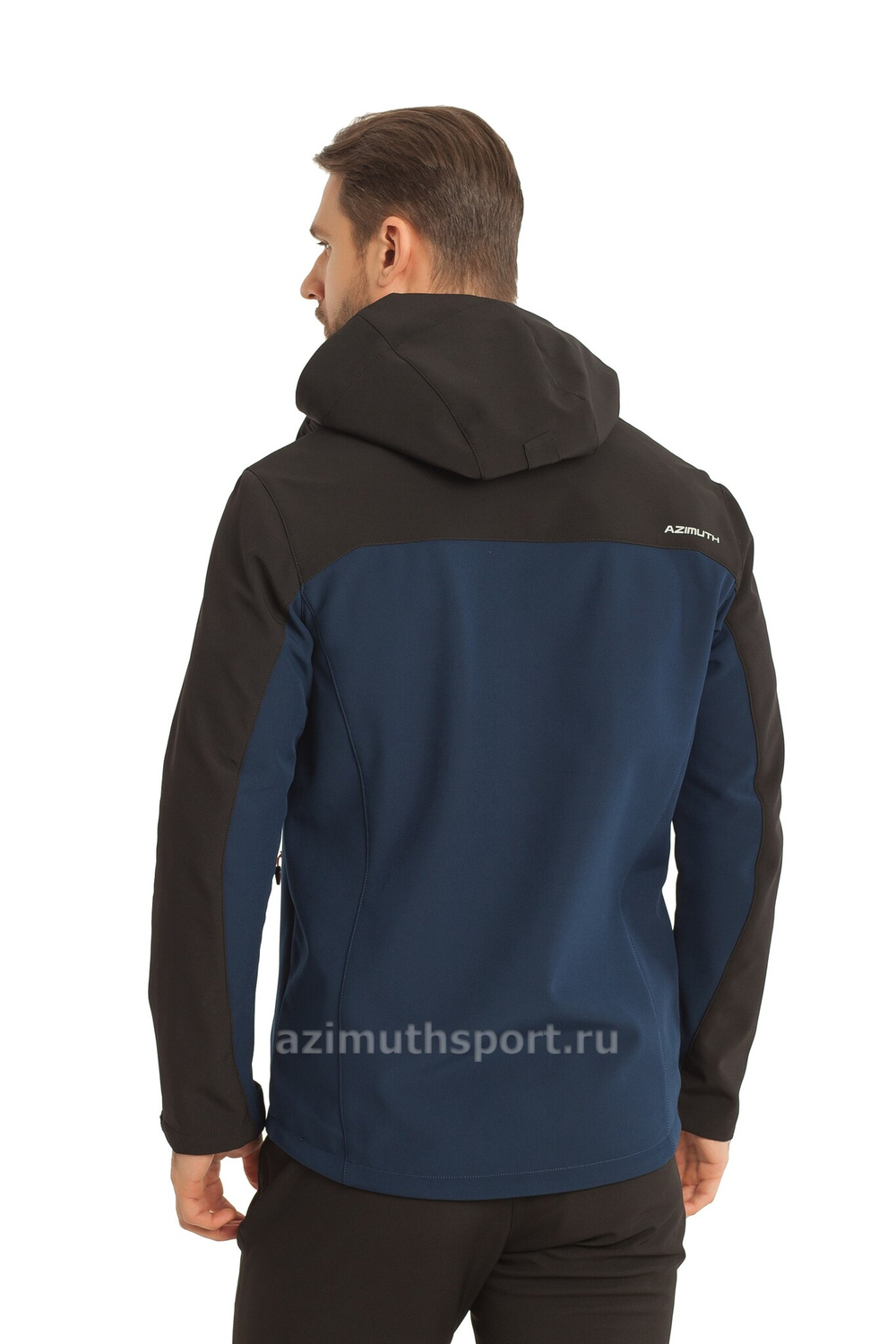Мужская куртка-виндстоппер A 8261_100 (БР) Темно-серый