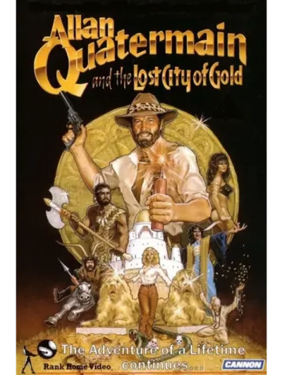 Аллан Куотермейн и затерянный город золота ( 1986 ) (DVD-R)