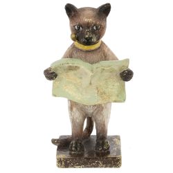 GAEM Фигурка декоративная "Кошка", L10 W10 H17 см