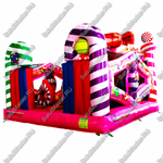 Коммерческий надувной батут "Конфета" 5*5*4.5 м