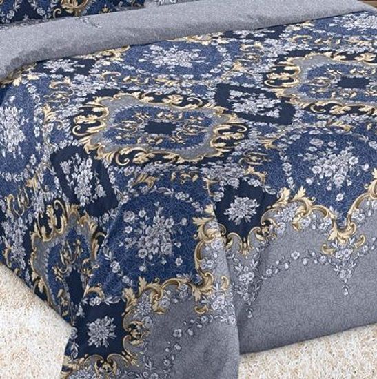 Двуспальный комплект постельного белья Версаль поплин