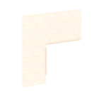 Боковая панель-ширма для стола глубиной 700 (для столешниц расположенных в ряд) AcustiX