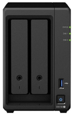 Сетевое хранилище Synology DS720+ черный