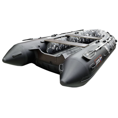 Лодка ПВХ Hunterboat Хантер Про 350Pro Камуфляж -