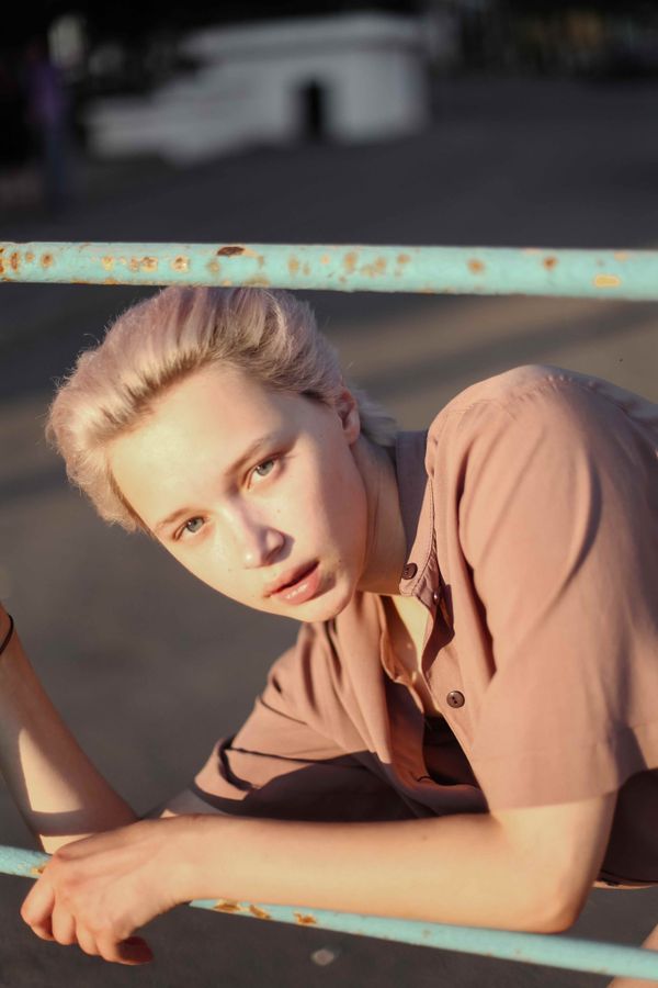 Платье-рубашка Вискоза Кофейная - фото 7