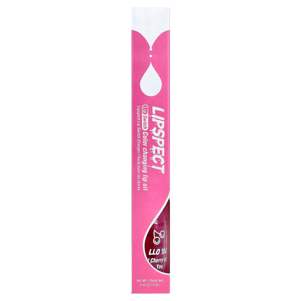 J.Cat Beauty, Lipspect, средство для губ, меняющее цвет, LLO106 I, вишневый, 3 мл (0,1 жидк. унции)