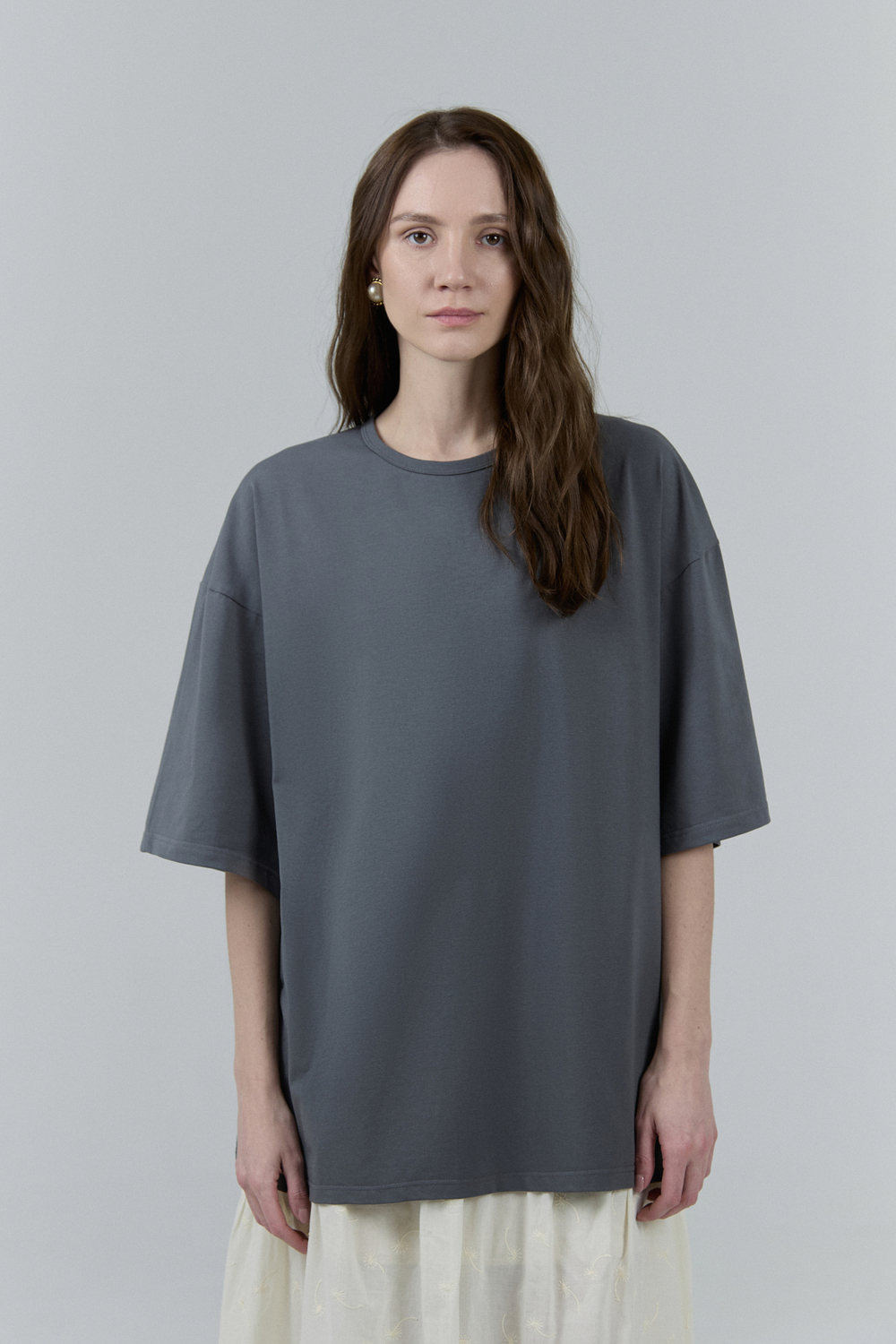 Футболка объемного кроя