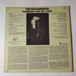 Винтажная виниловая пластинка LP Fenton Robinson Somebody Loan Me A Dime (Japan 1976) (No Obi)