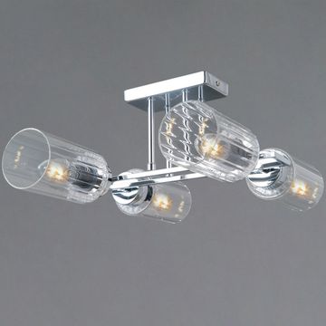 IL0780-4CSQ-25 CR NAPLES светильник потолочный